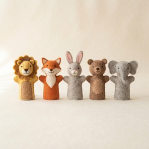 Woodland Feelings Felt Puppet Set