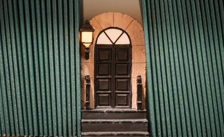 Decorative entryway door detail at The Storyhouse Counseling Center